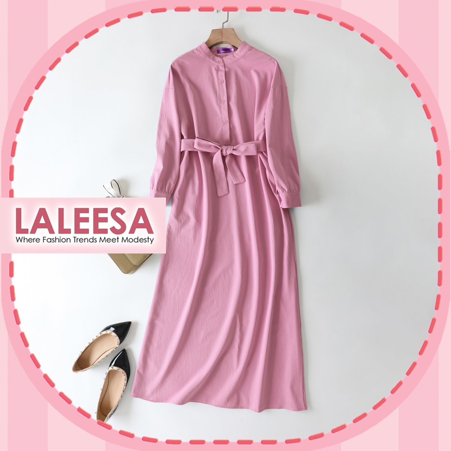 LALEESA DRESS KAINA LD254242 <BF Friendly Series> Dress Muslimah Dress Women Dress Jubah Plus Size Baju Raya 2024