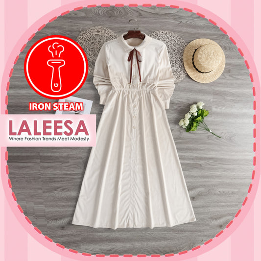 LALEESA DRESS WASILA LD211472 <Korean Series> Dress Muslimah Dress Woman Jubah Muslimah Abaya Dress