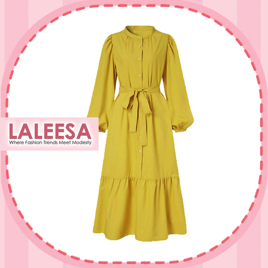 LALEESA DRESS HAFEEZA LD251251 <BF Friendly Series> Dress Muslimah Dress Woman Jubah Muslimah Abaya