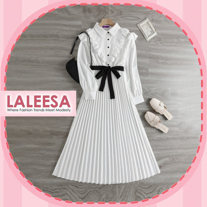 LALEESA DRESS IRIZ LD212109 <Korean Series> Dress Muslimah Dress Woman Jubah Muslimah Abaya Dress