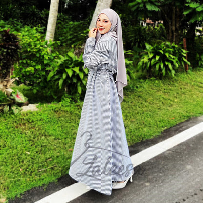 LALEESA DRESS KHATIRA LD253231 <BF Friendly Series> Dress Muslimah Dress Woman Jubah Muslimah Abaya