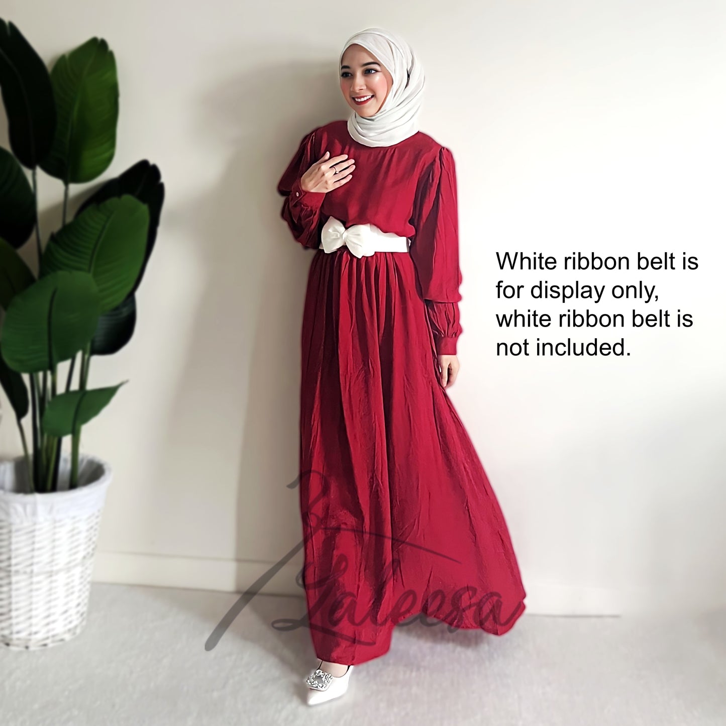 LALEESA DRESS IZMA LD225325 Dress Muslimah Dress Woman Jubah Muslimah Jubah Abaya Dress Long Dress