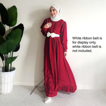 LALEESA DRESS IZMA LD225325 Dress Muslimah Dress Woman Jubah Muslimah Jubah Abaya Dress Long Dress