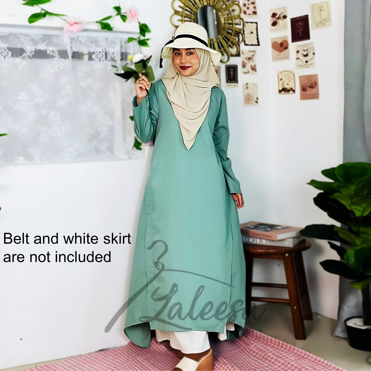 LALEESA DRESS NAAZIRA LD233273 Dress Muslimah Dress Woman Jubah Muslimah Jubah Abaya Long Dress