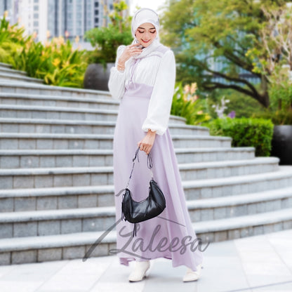 LALEESA DRESS DAISY LD212200 <Korean Series> Korean Style Dress Muslimah Dress Women Dress Plus Size Baju Raya 2024