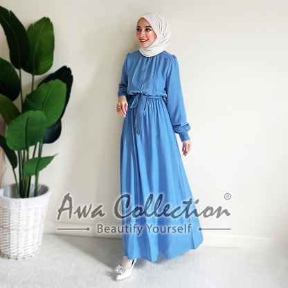 LALEESA Awa Collection DRESS LAMIYA DA101109 Dress Muslimah Dress Woman Jubah Muslimah Abaya Dress