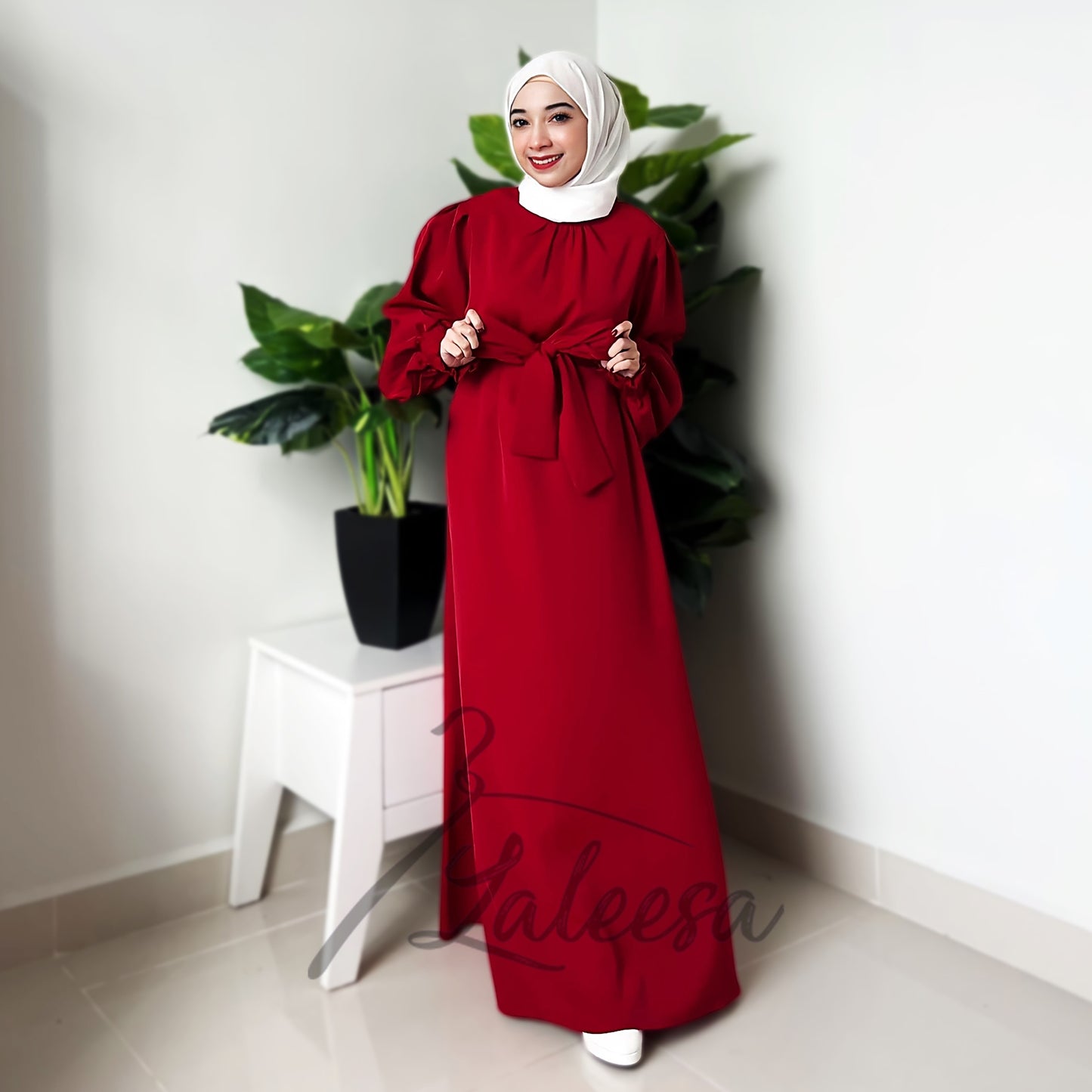 LALEESA LD297292 DRESS SABRINA Dress Muslimah Dress Women Dress Jubah Muslimah Jubah Abaya Plus Size Baju Raya 2024