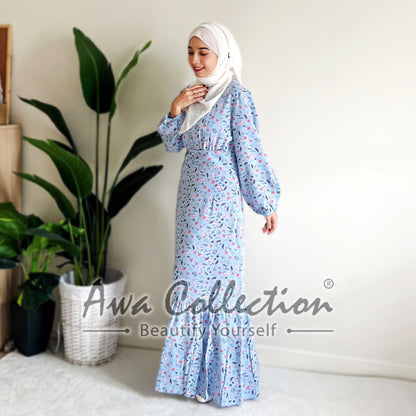 LALEESA Awa Collection DRESS KAMILA DA117167 (SMALL CUTTING) Dress Muslimah Dress Women Dress Jubah Baju Raya 2024