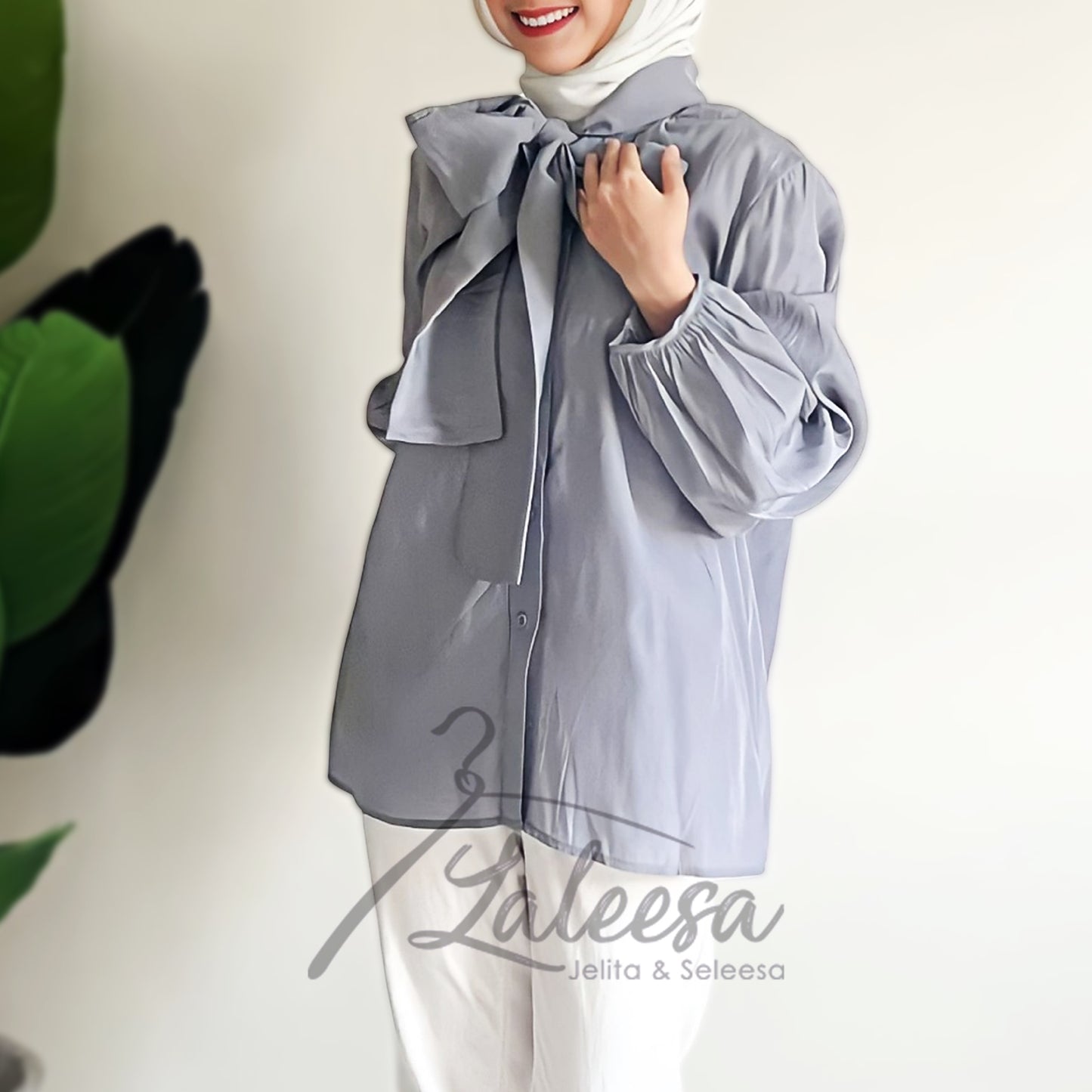 LALEESA BLOUSE RANA TB449439 <BF Friendly Series> Blouse Muslimah Blouse Women Blouse Plus Size Baju Raya 2024