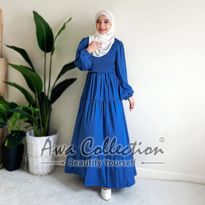 LALEESA Awa Collection DRESS NAZIRA DA104136 Dress Muslimah Dress Woman Jubah Muslimah Abaya Dress