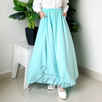 LALEESA PS654684 SKIRT BAHEERA Skirt Muslimah Skirt Labuh Skirt Pencil Skirt Kembang Baju Raya 2023