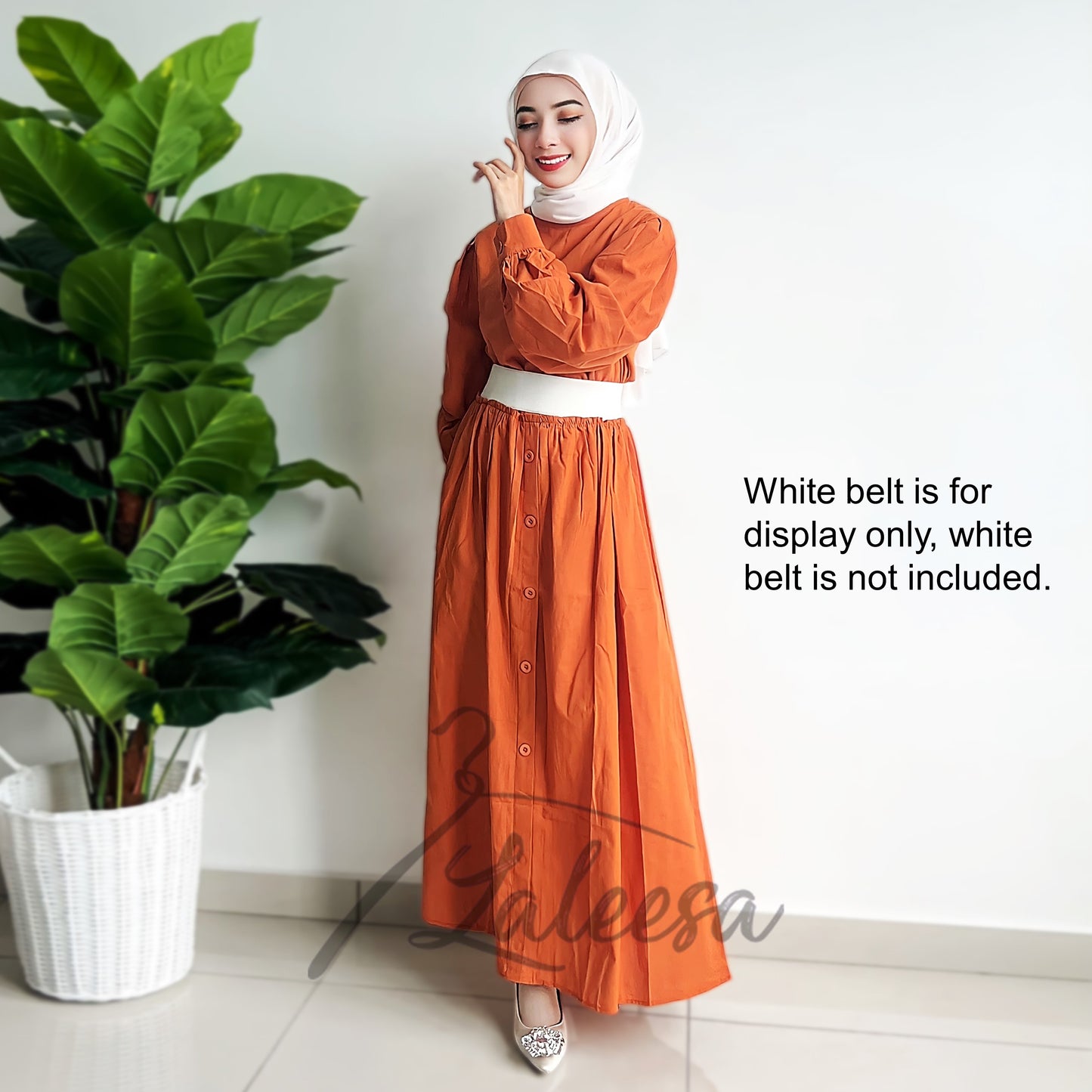 LALEESA DRESS QAYSAR LD270240 Dress Muslimah Dress Woman Jubah Muslimah Jubah Abaya Dress Long Dress