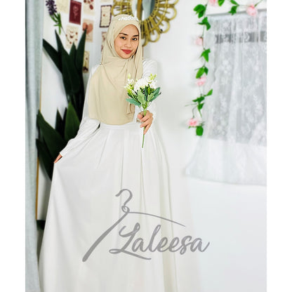 LALEESA DRESS NABILA LD285207 <BF Friendly Series> Dress Muslimah Dress Woman Jubah Muslimah Abaya