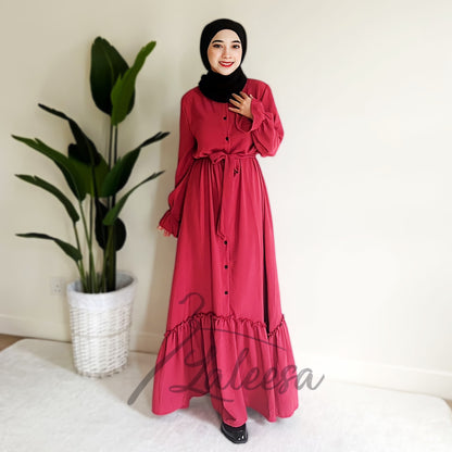 LALEESA DRESS IRTIZA LD274216 <BF Friendly Series> (Ironless) Dress Muslimah Dress Woman Jubah