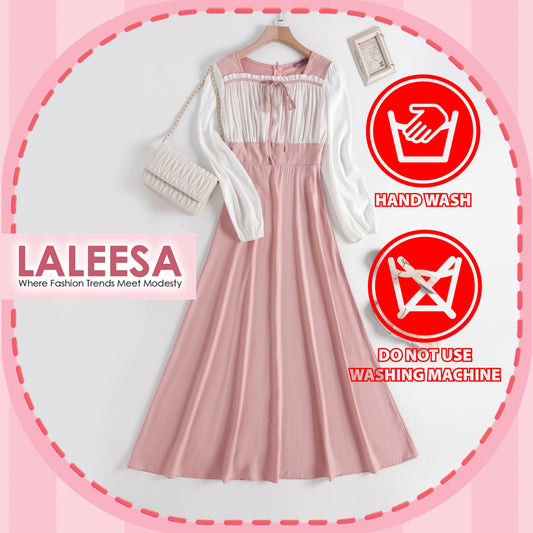 LALEESA DRESS DAISY LD212200 <Korean Series> Dress Muslimah Dress Woman Jubah Muslimah Abaya Dress