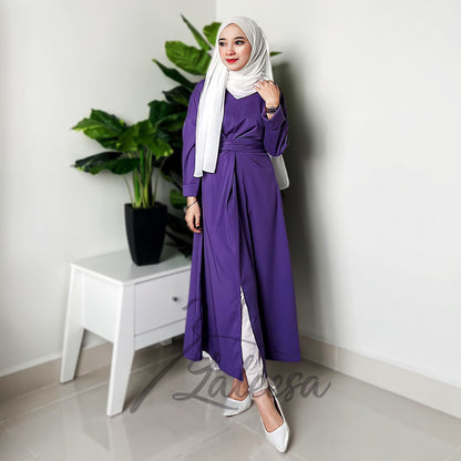 LALEESA DRESS FADIA LD244284 Dress Muslimah Dress Woman Jubah Muslimah Jubah Abaya Dress Long Dress