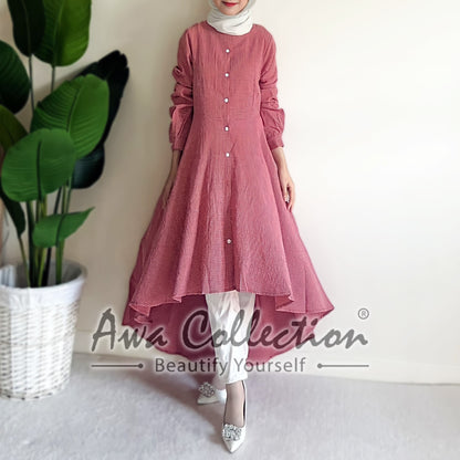 LALEESA Awa Collection BLOUSE FIZA TA306344 <BF Friendly Series> Blouse Muslimah Blouse Women Baju Raya 2024