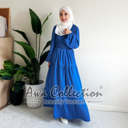 LALEESA Awa Collection DRESS NAZIRA DA104136 Dress Muslimah Dress Woman Jubah Muslimah Abaya Dress