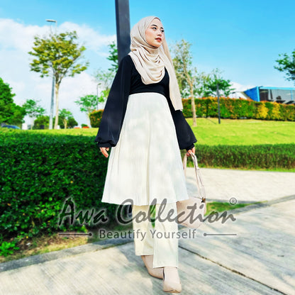 LALEESA Awa Collection DRESS JALA DA120199 Dress Muslimah Dress Woman Jubah Muslimah Abaya Dress