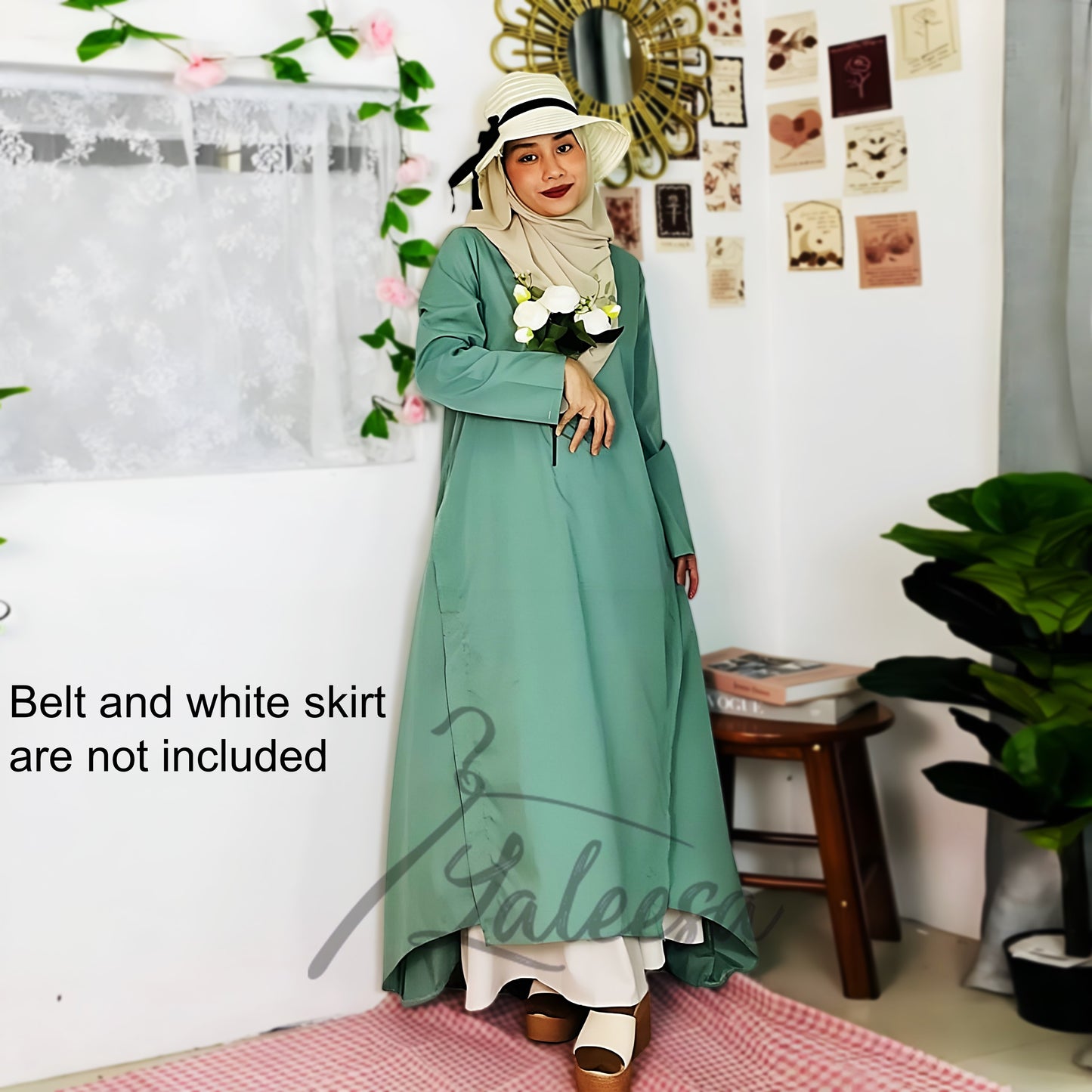 LALEESA DRESS NAAZIRA LD233273 Dress Muslimah Dress Woman Jubah Muslimah Jubah Abaya Long Dress