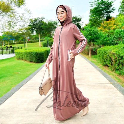 LALEESA DRESS HOODIE SHAMILA LD211290 <BF Friendly Series> Dress Muslimah Dress Woman Jubah Abaya