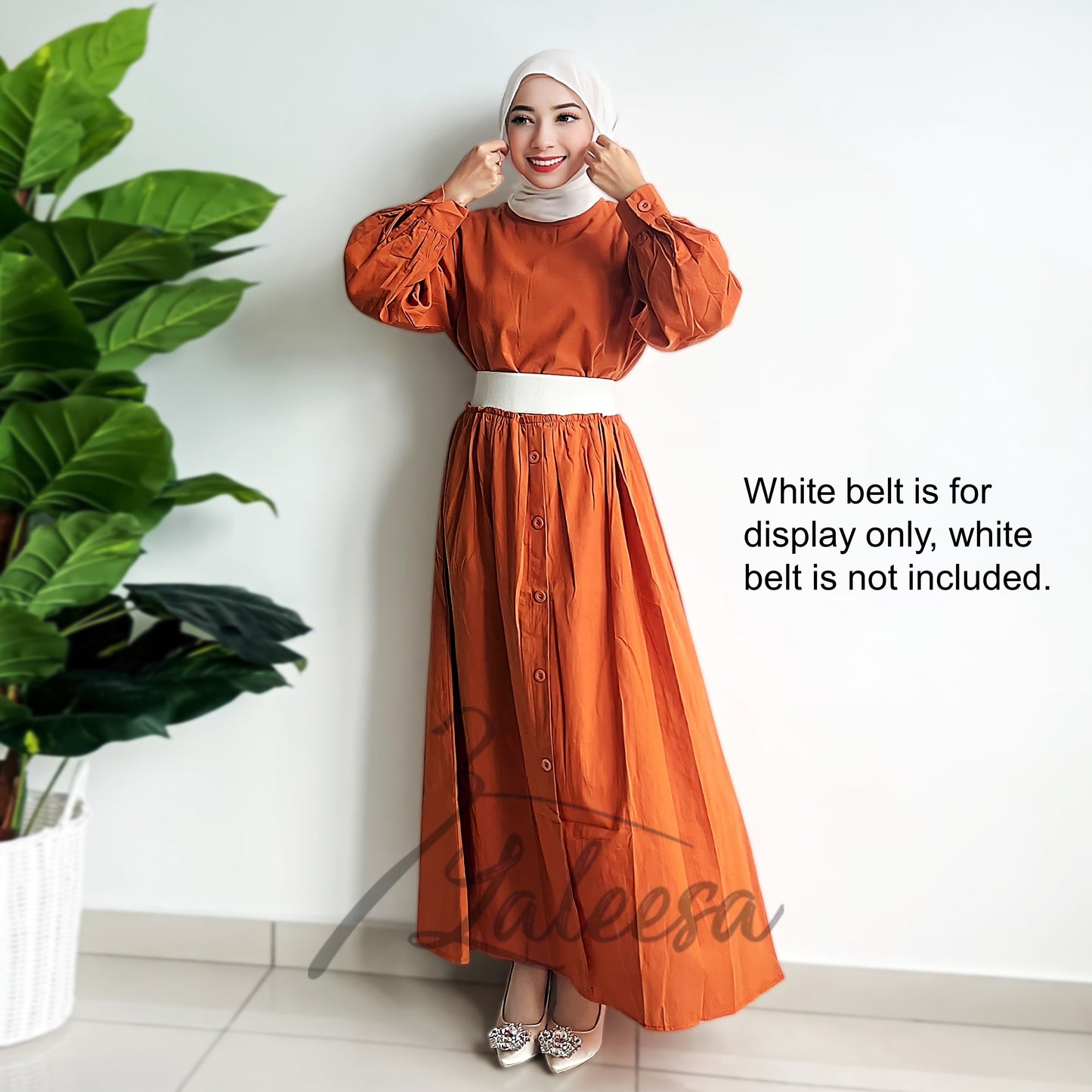 LALEESA DRESS QAYSAR LD270240 Dress Muslimah Dress Woman Jubah Muslimah Jubah Abaya Dress Long Dress