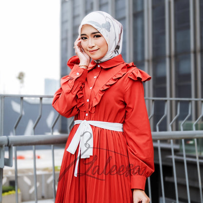 LALEESA DRESS IRIZ LD212109 <Korean Series> Dress Muslimah Dress Woman Jubah Muslimah Abaya Dress