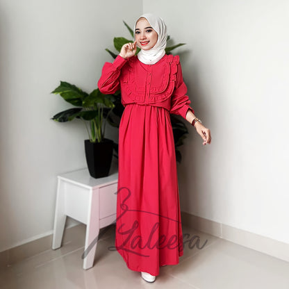 LALEESA DRESS RANI LD287229 <BF Friendly Series> Dress Muslimah Dress Women Dress Jubah Plus Size Baju Raya 2024