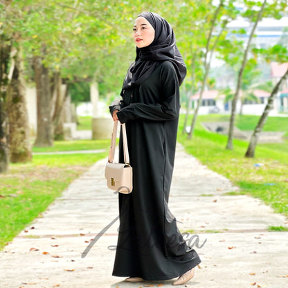 LALEESA DRESS HOODIE KABIRA LD216254 <BF Friendly Series> Dress Muslimah Dress Woman Jubah Abaya