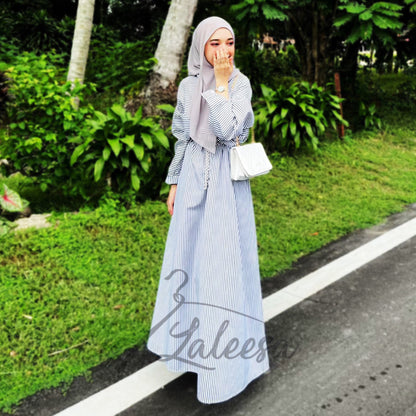 LALEESA DRESS KHATIRA LD253231 <BF Friendly Series> Dress Muslimah Dress Woman Jubah Muslimah Abaya