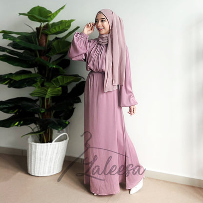 LALEESA DRESS NASIA LD218272 <BF Friendly Series> Dress Muslimah Dress Woman Jubah Muslimah Abaya