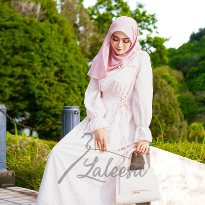 LALEESA DRESS HELENA LD237236 <Cottagecore Series> Dress Muslimah Dress Women Dress Jubah Muslimah Abaya