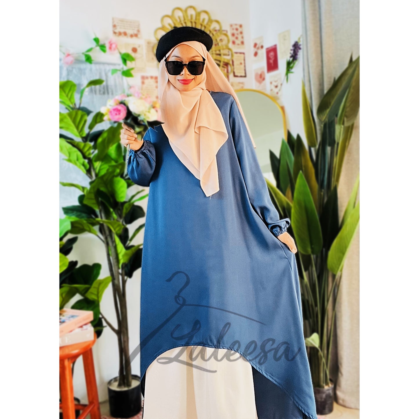 LALEESA DRESS JAMALA LD252220 Dress Muslimah Dress Woman Jubah Muslimah Jubah Abaya Dress Long Dress