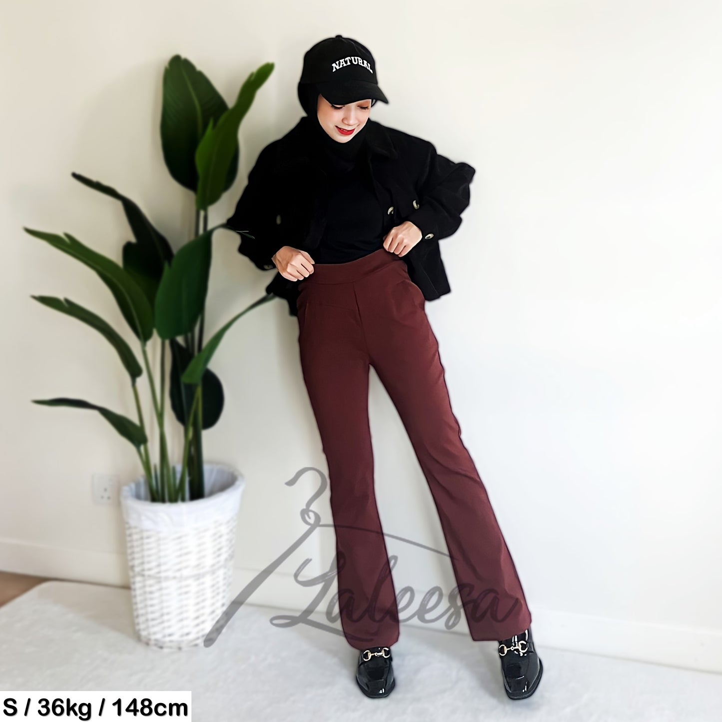 LALEESA PS657617 PANTS DANIYA Long Pants Women Pants Seluar Perempuan Seluar Panjang Perempuan Baju Raya 2023