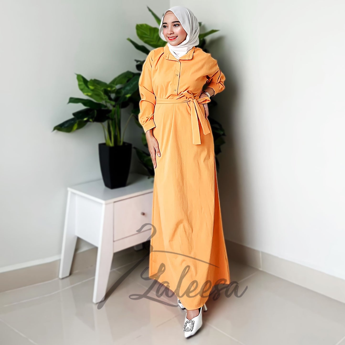 LALEESA DRESS KAINA LD254242 <BF Friendly Series> Dress Muslimah Dress Women Dress Jubah Plus Size Baju Raya 2024