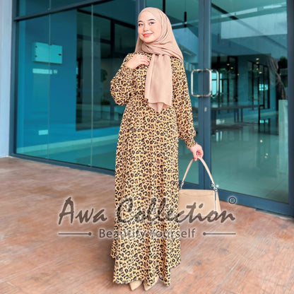 LALEESA Awa Collection DRESS SAFIRA DA107163 Dress Muslimah Dress Woman Jubah Muslimah Abaya Dress