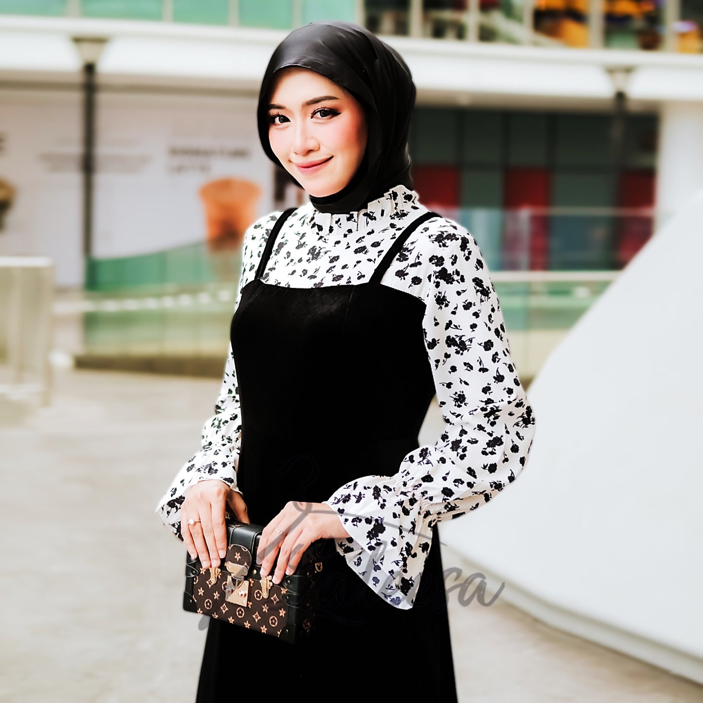 LALEESA DRESS ROSIE LD224182 <Korean Series> Korean Style Dress Muslimah Dress Women Dress Plus Size Baju Raya 2024