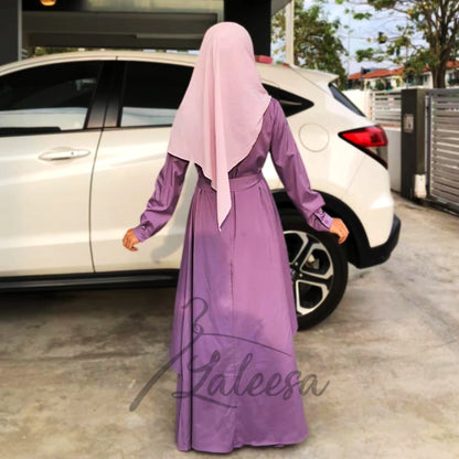 LALEESA DRESS IFFAH LD255295 <BF Friendly Series> Dress Muslimah Dress Woman Jubah Muslimah Abaya