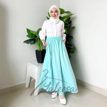 LALEESA PS654684 SKIRT BAHEERA Skirt Muslimah Skirt Labuh Skirt Pencil Skirt Kembang Baju Raya 2023