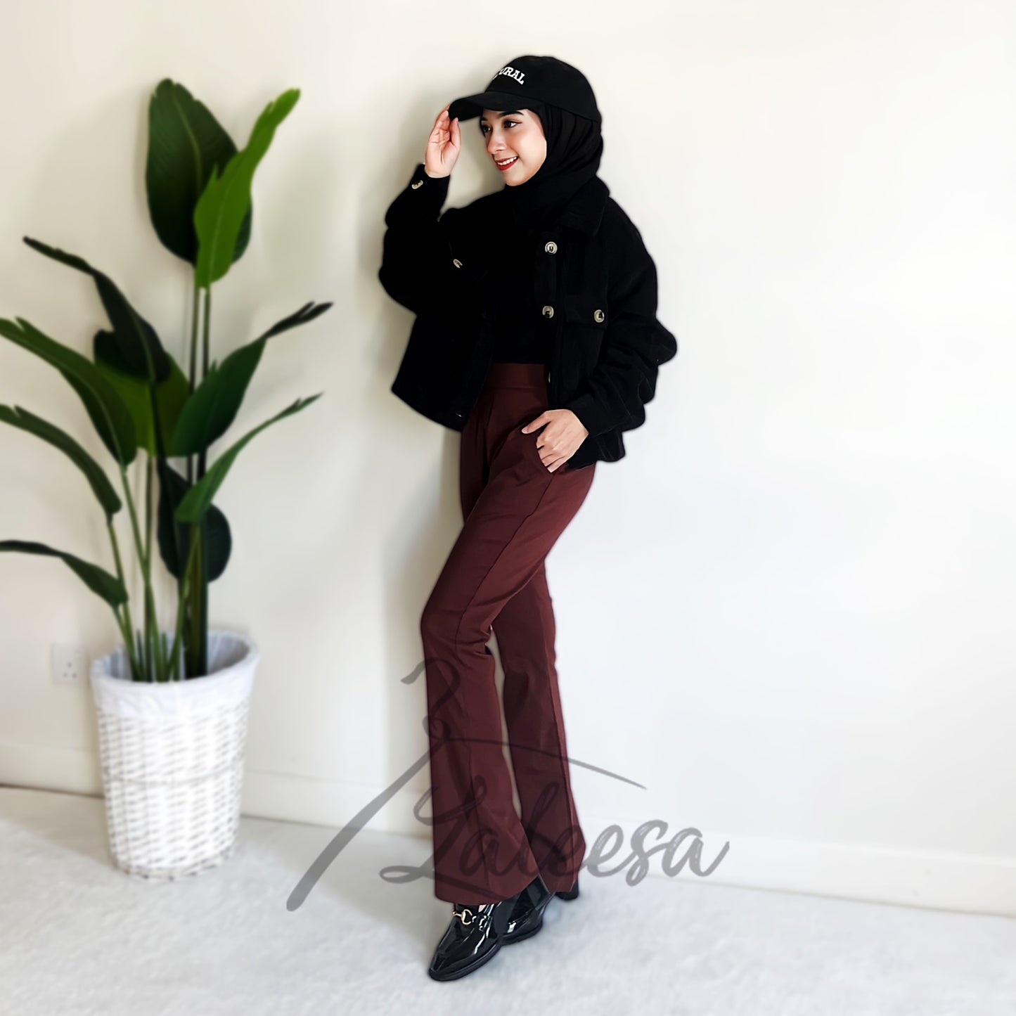 LALEESA PS657617 PANTS DANIYA Long Pants Women Pants Seluar Perempuan Seluar Panjang Perempuan Baju Raya 2023