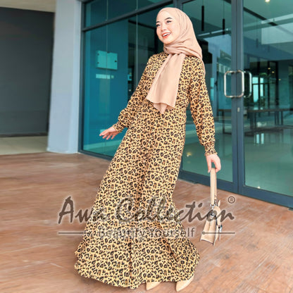 LALEESA Awa Collection DRESS SAFIRA DA107163 Dress Muslimah Dress Woman Jubah Muslimah Abaya Dress