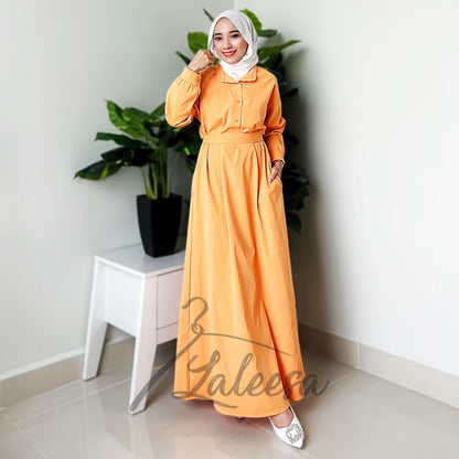 LALEESA DRESS KAINA LD254242 <BF Friendly Series> Dress Muslimah Dress Women Dress Jubah Plus Size Baju Raya 2024