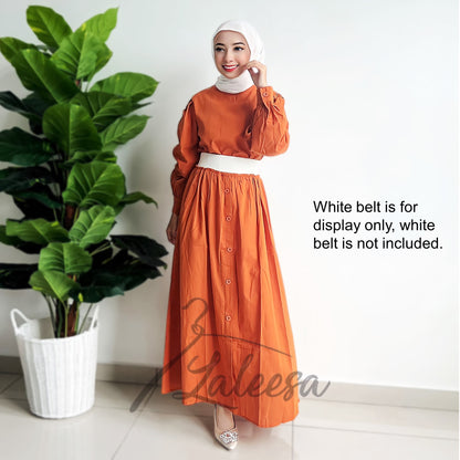 LALEESA DRESS QAYSAR LD270240 Dress Muslimah Dress Woman Jubah Muslimah Jubah Abaya Dress Long Dress