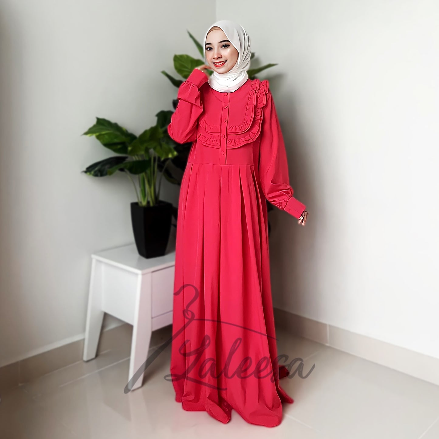LALEESA DRESS RANI LD287229 <BF Friendly Series> Dress Muslimah Dress Women Dress Jubah Plus Size Baju Raya 2024