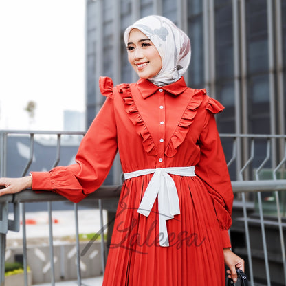 LALEESA DRESS IRIZ LD212109 <Korean Series> Dress Muslimah Dress Woman Jubah Muslimah Abaya Dress