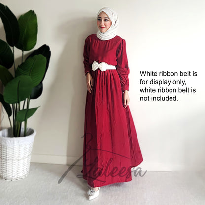 LALEESA DRESS IZMA LD225325 Dress Muslimah Dress Woman Jubah Muslimah Jubah Abaya Dress Long Dress