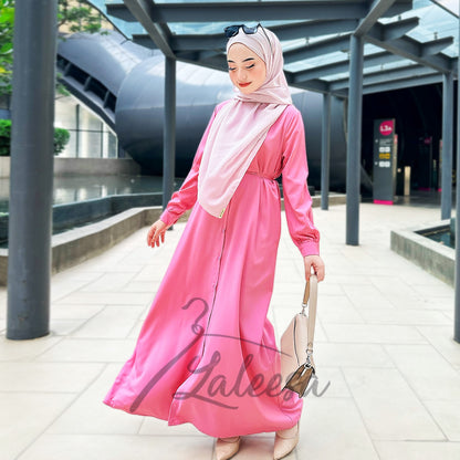 LALEESA DRESS FAKHIRA LD270208 <BF Friendly Series> Dress Muslimah Dress Woman Jubah Muslimah Abaya