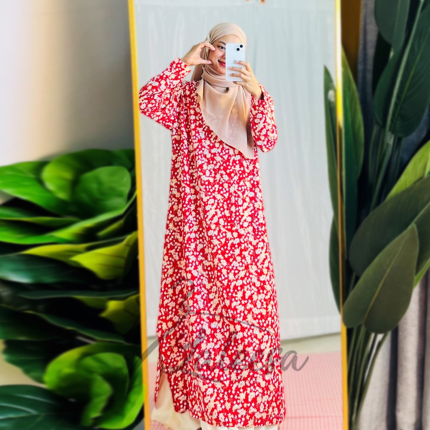 LALEESA DRESS AFANA LD266264 Dress Muslimah Dress Woman Jubah Muslimah Jubah Abaya Dress Long Dress