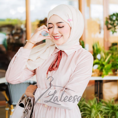 LALEESA DRESS WASILA LD211472 <Korean Series> Dress Muslimah Dress Woman Jubah Muslimah Abaya Dress