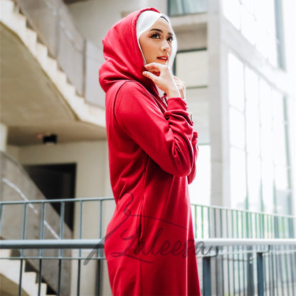 LALEESA DRESS HOODIE FAIDA LD215245 <BF Friendly Series> Dress Muslimah Dress Woman Jubah Muslimah